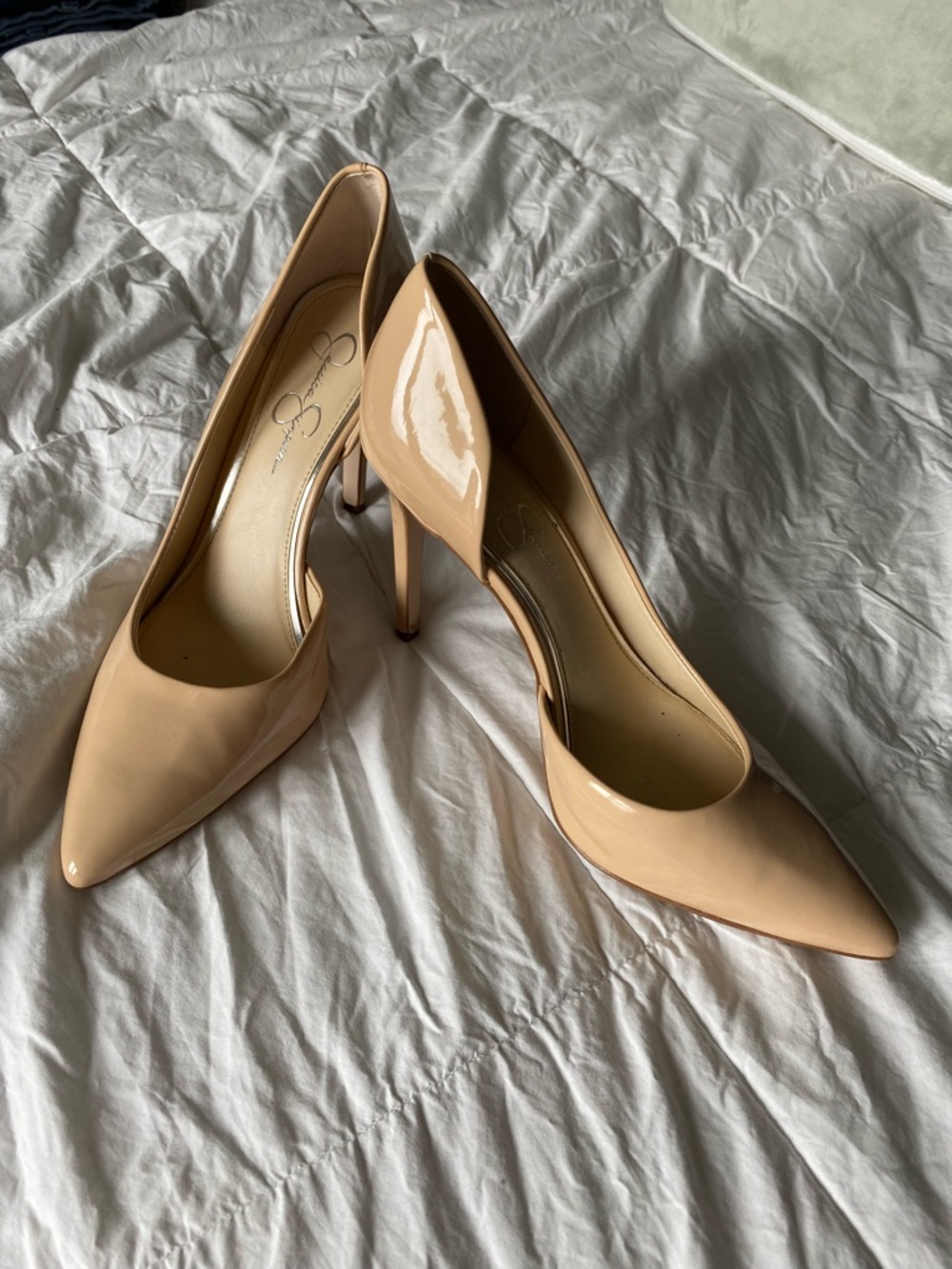 Jessica Simpson Nude Heel, 9.5